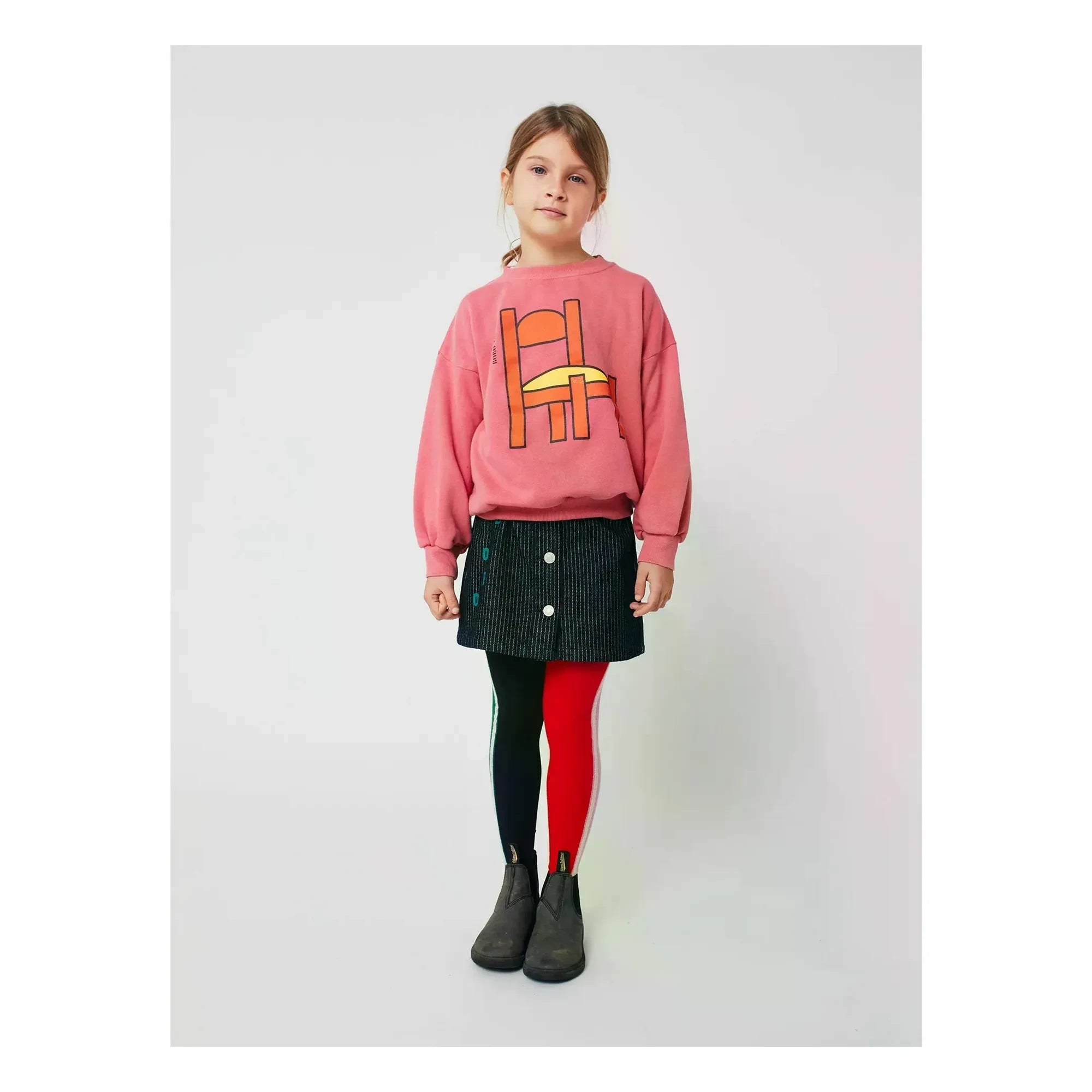 Bobo Choses - Pink Bio-Baumwoll-Sweatshirt