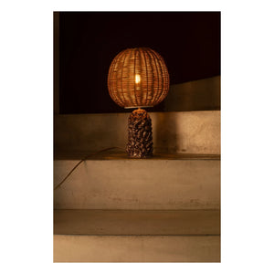 Honoré - Gül Tischlampe | Braun