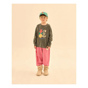 Jelly Mallow - "Courage" T-Shirt | Kohlegrau