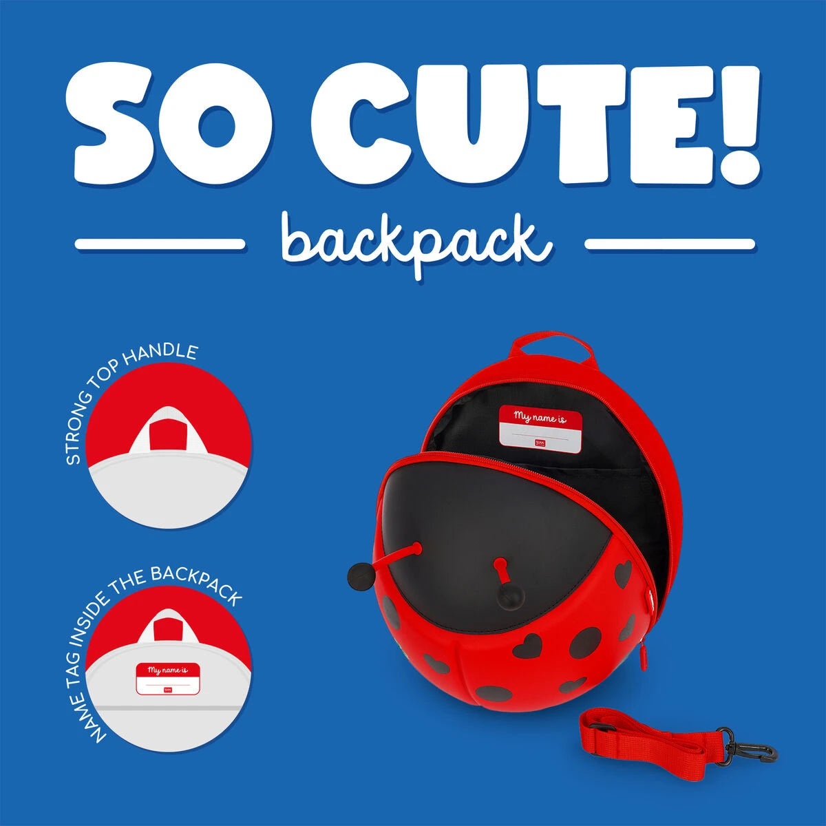 Legami - Marienkäfer Children’s Rucksack - So niedlich!