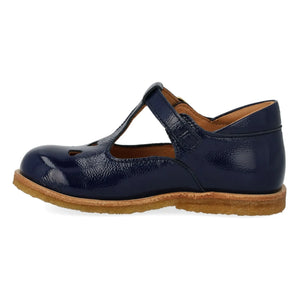 Angulus - Marineblau Lackleder Babys