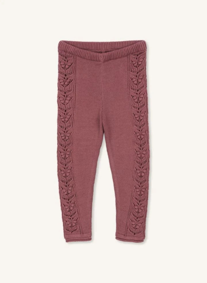 Konges Sløjd - Cabby Bio-Baumwoll-Leggings | Staubrosa
