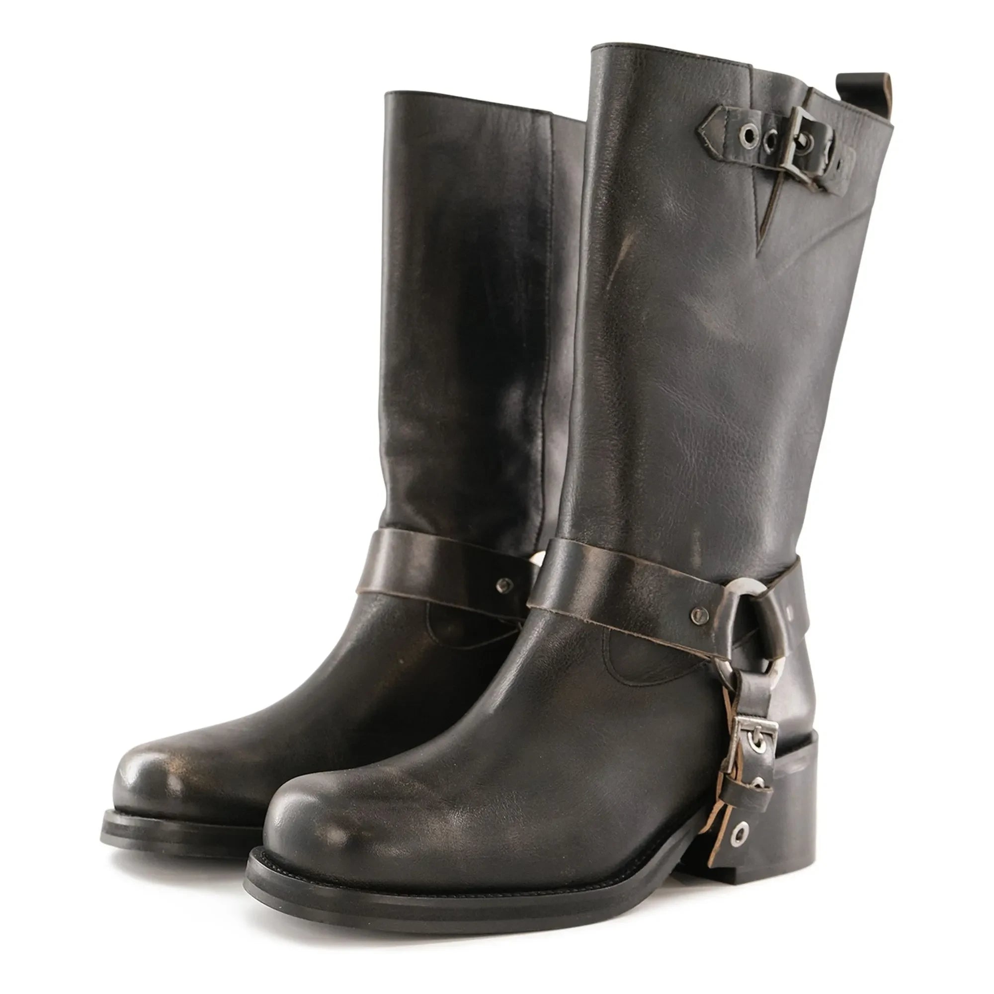 Toral - Laura Lederstiefel | Schwarz