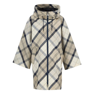 Barbour – Kinsale Tartan Wasserdichte Jacke | Grau