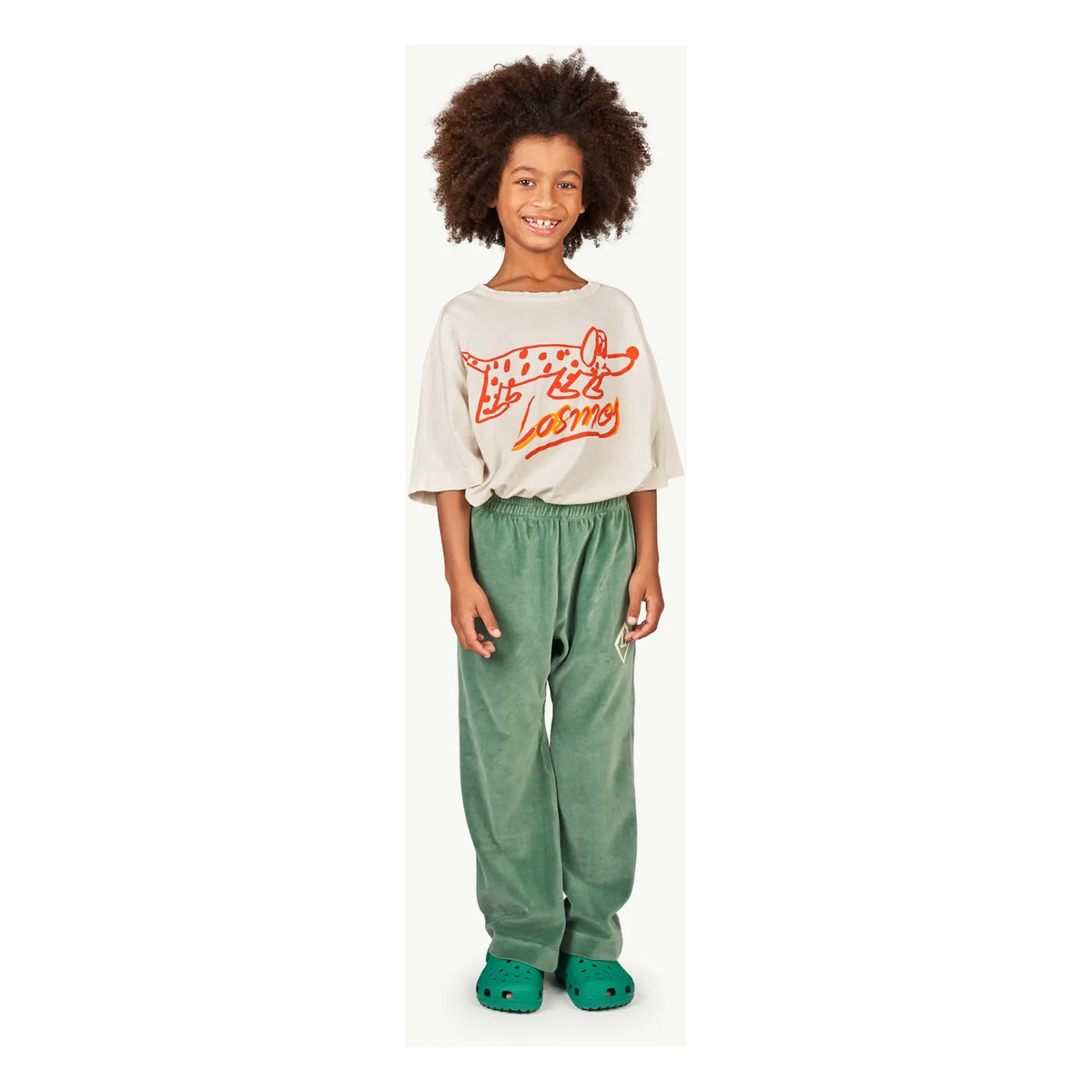 The Animals Observatory - Bukalemun Samt-Leggings | Grün