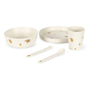 Konges Sløjd - Zitronen-Essgeschirr-Set | Beige