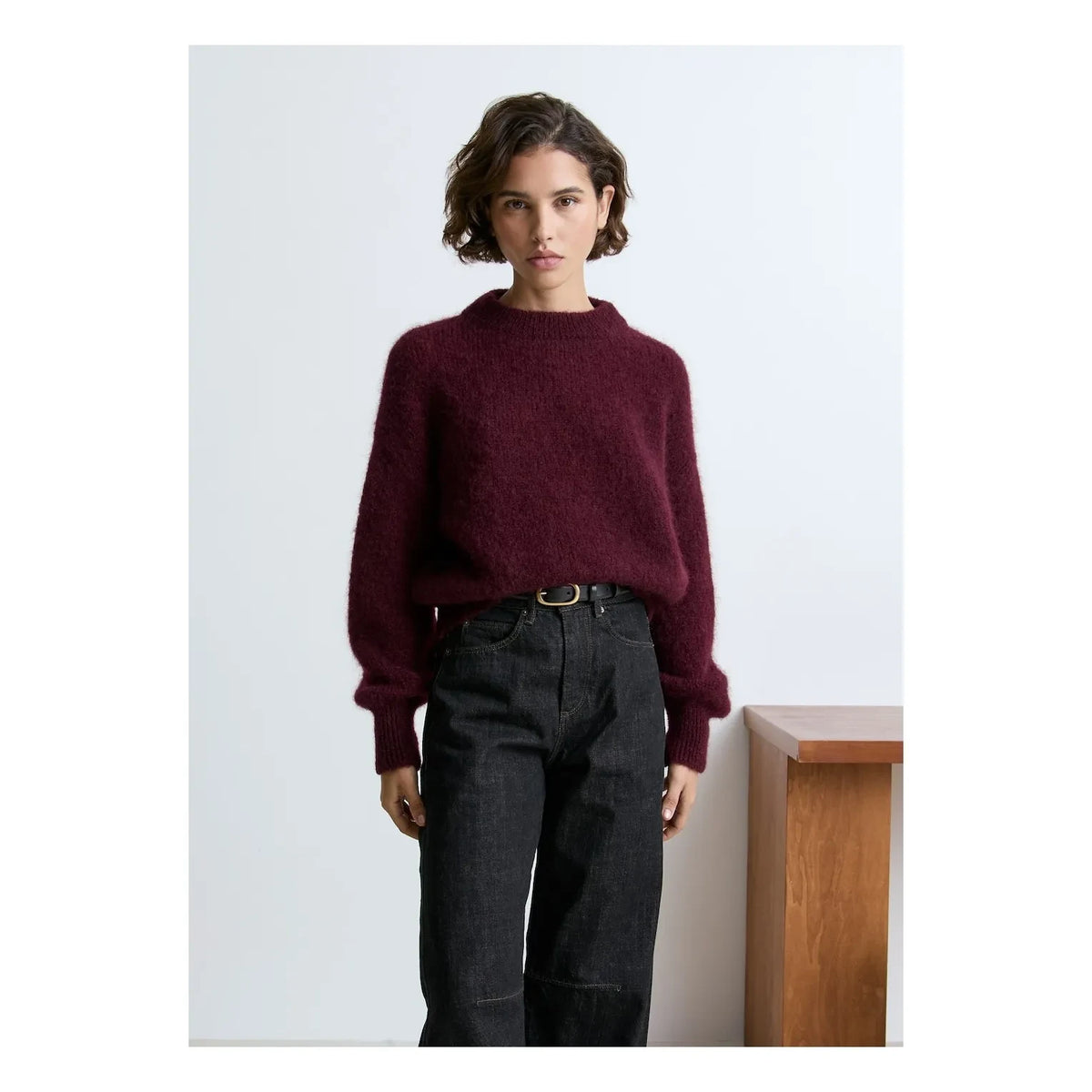 Surprise Paris - Jane Mohair Kazak | Bordo