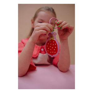 Sticky Lemon - Marienkäfer Schlüsselanhänger | Rot