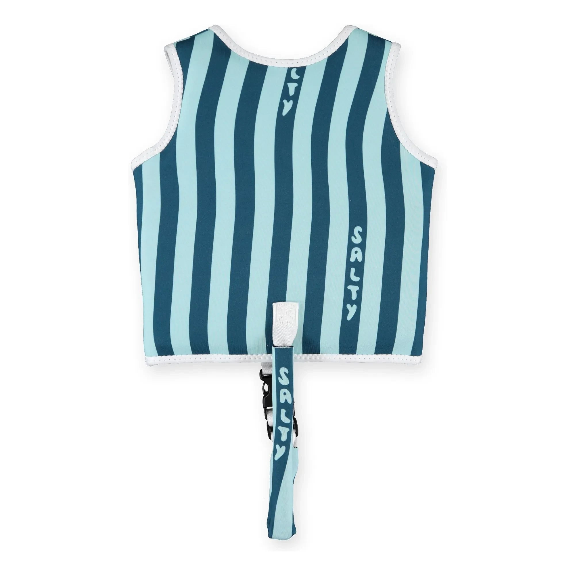 Beach & Bandits - Salty Stripes Schwimmweste aus recycelten Fasern | Marineblau