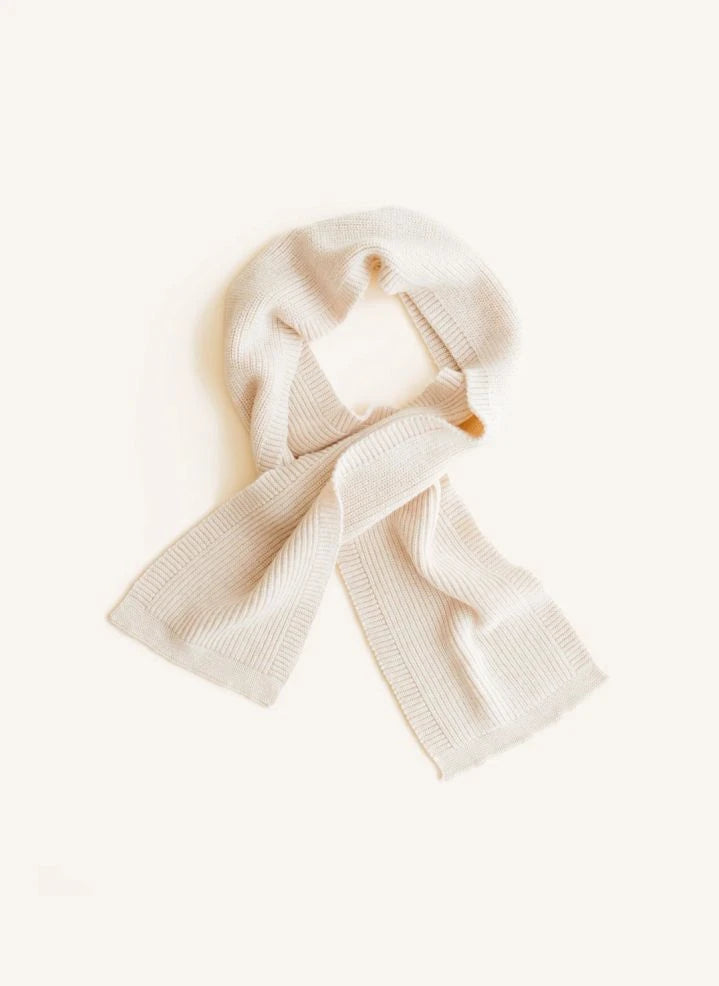 Hvid - Gustave Merino-Wollschal | Creme