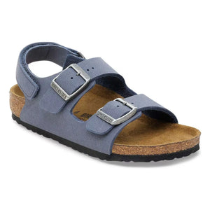 BIRKENSTOCK - Sandale Milano AS Kids Birko-Flor Birkibuc | Klassisches Marineblau