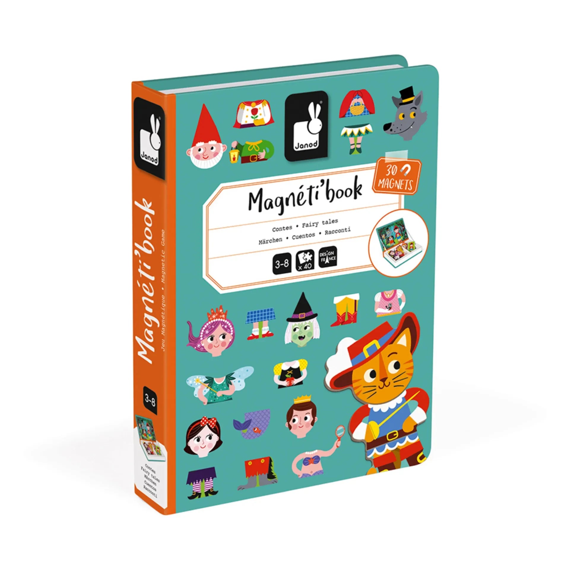 Janod - Magneti'Book Geschichten
