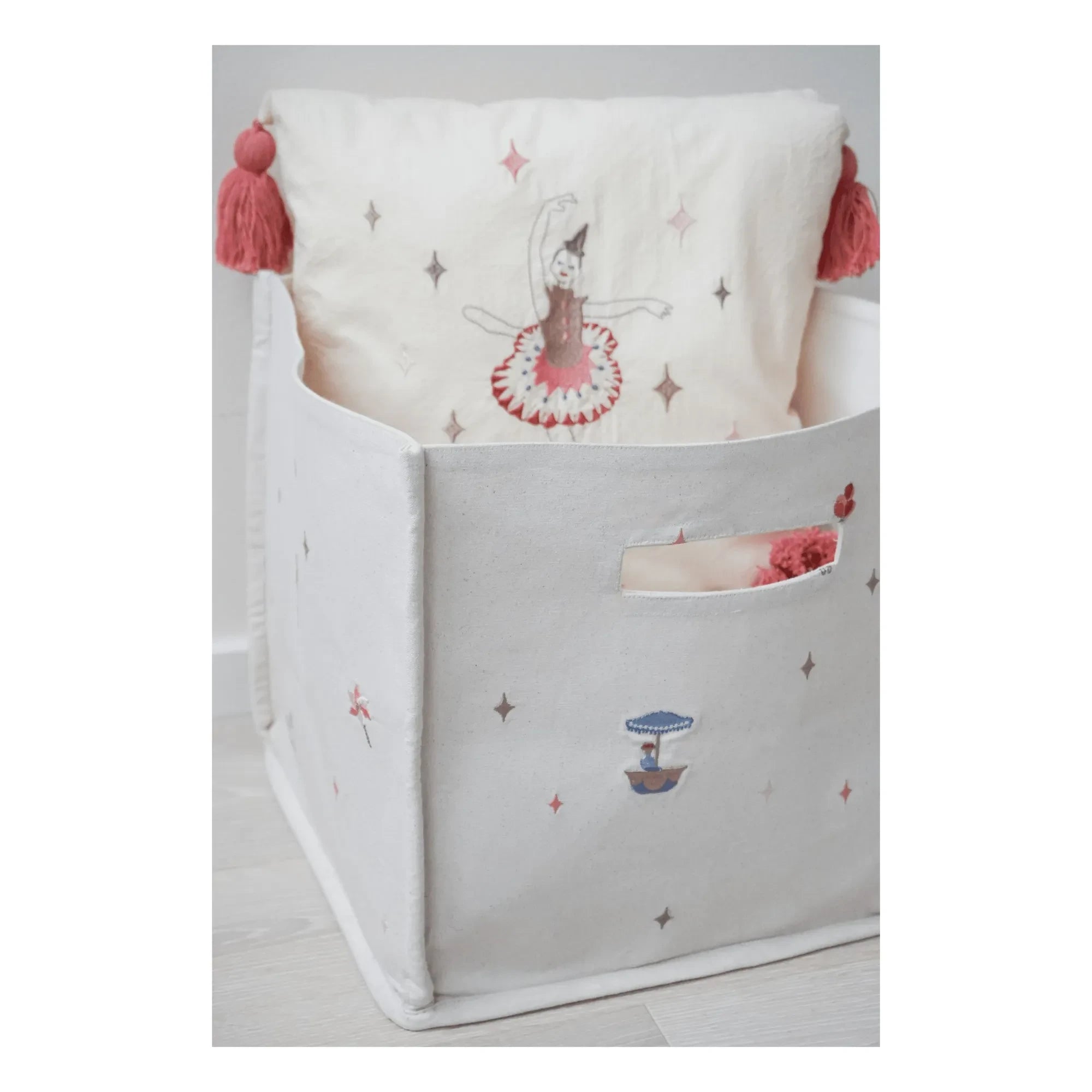 Cam Cam - Aufbewahrungskorb Carrousel | Beige