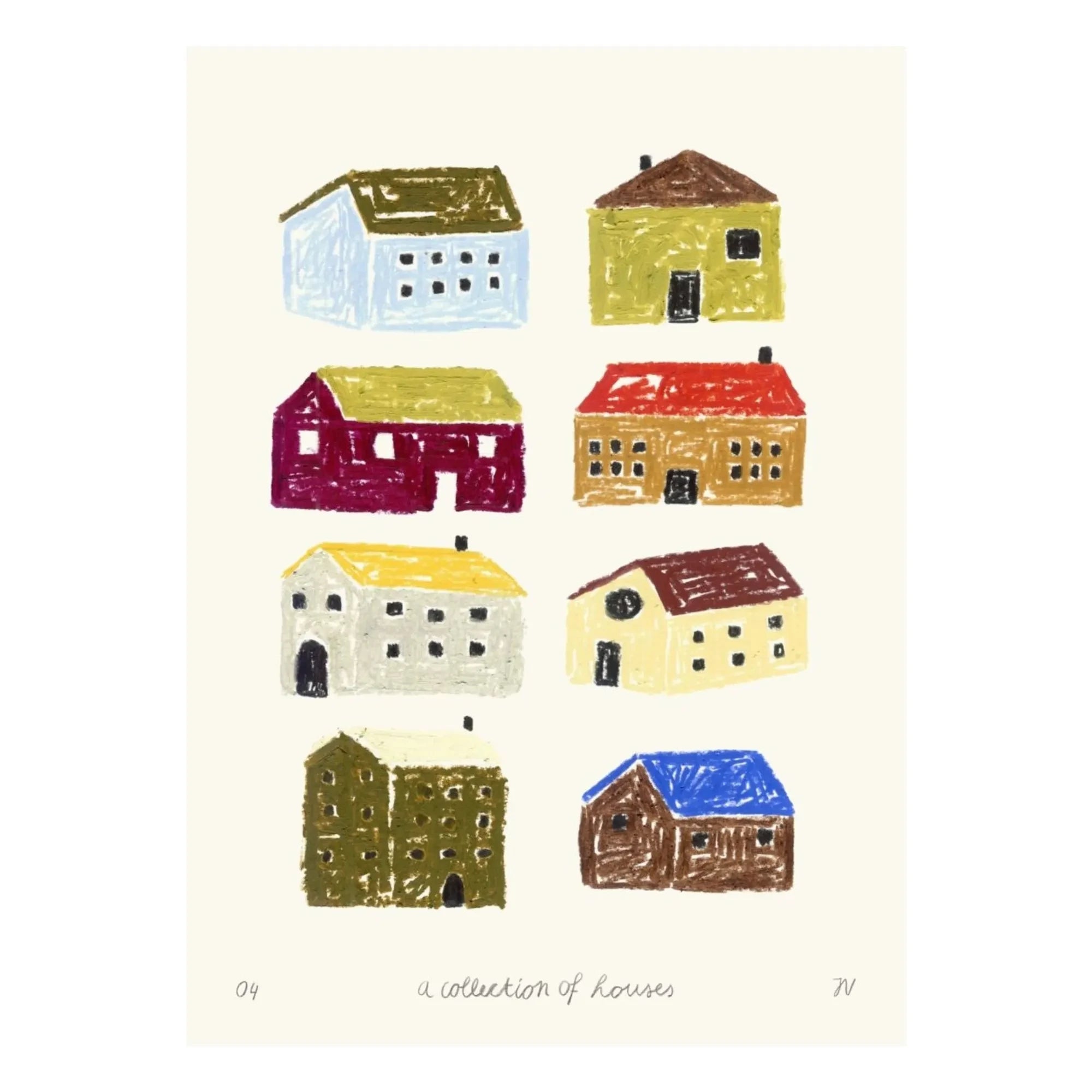 Poster und Rahmen - Poster aus der Houses Kollektion