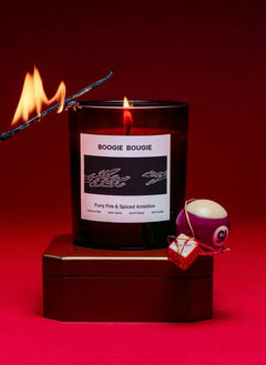 Boogie Bougie - Flauschiges Feuer und Gewürz-Ambition Duftkerze - 270g