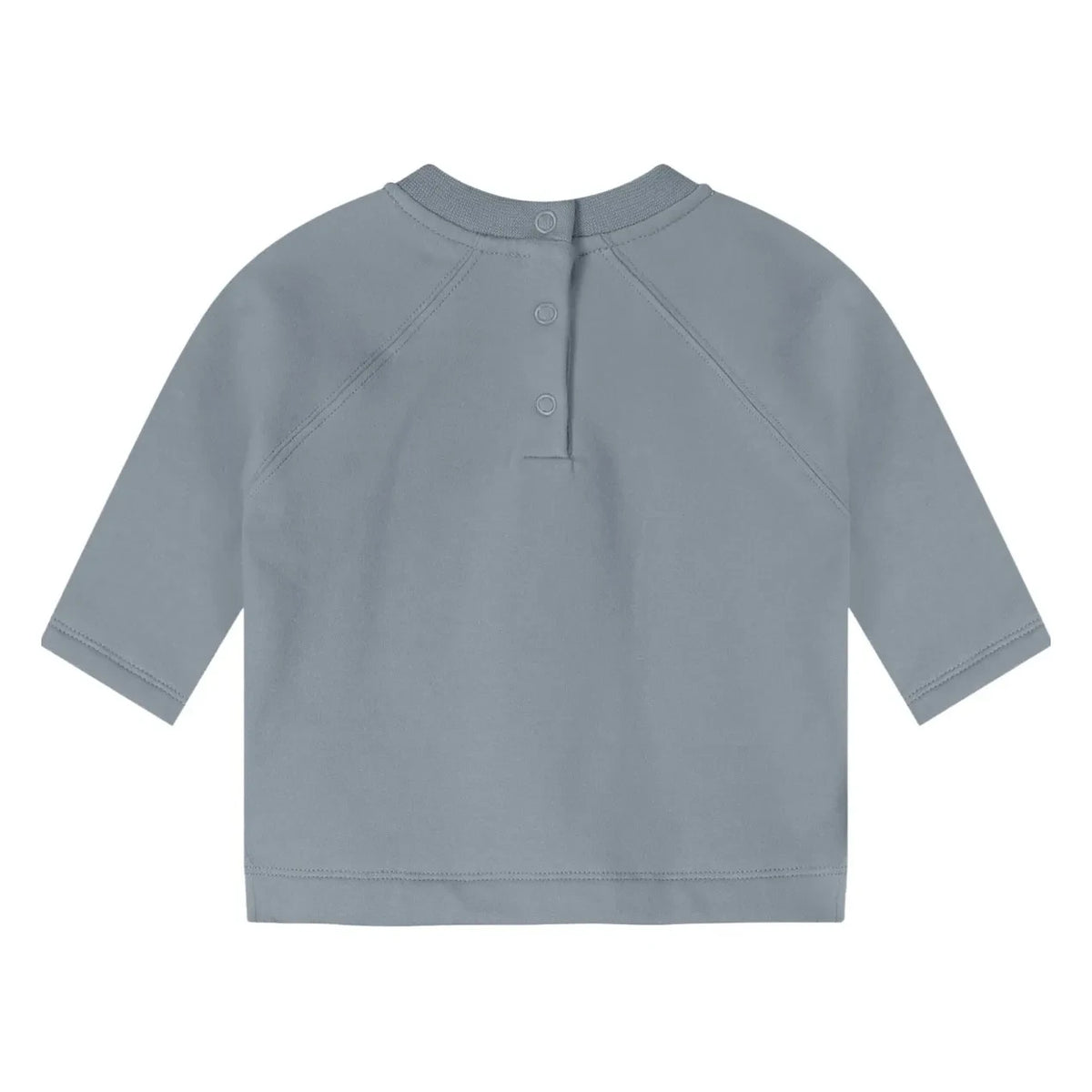 Gray Label - Organik pamuk düz sweatshirt | Gri