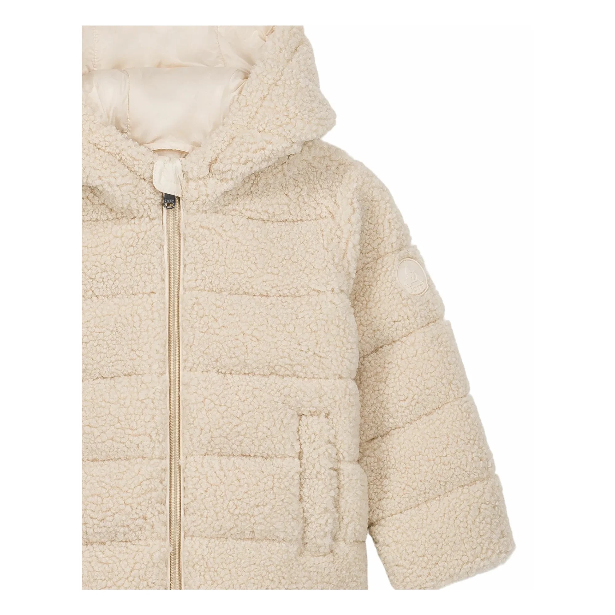 Jott - Titou Steppjacke im Sherpa-Stil | Beige