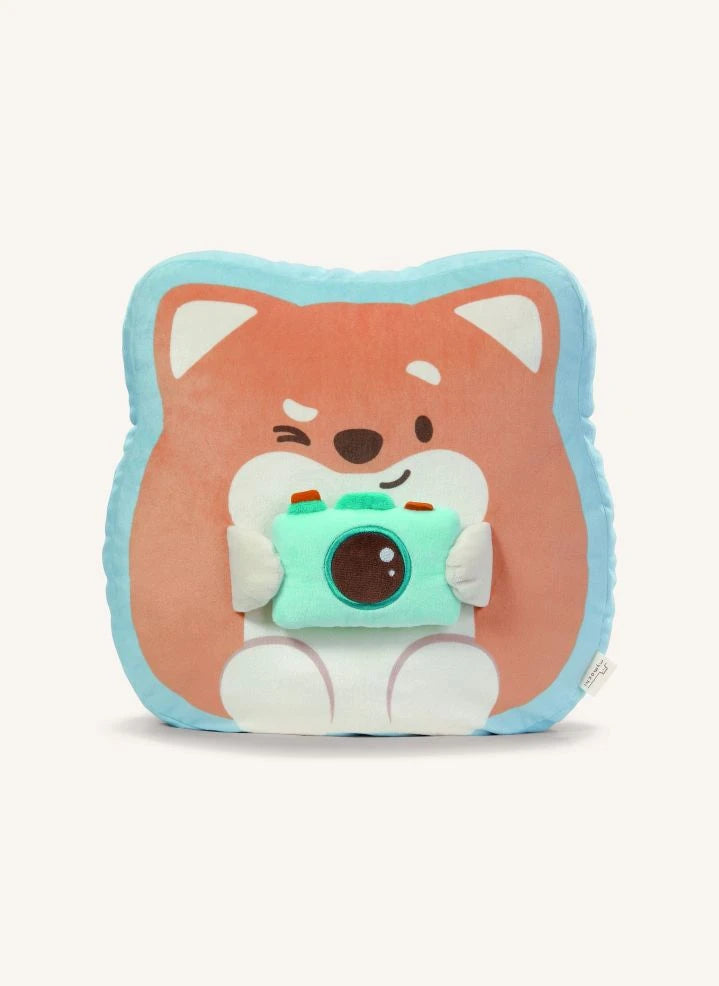 Nici - Hiro Kamera Kissen | Braun