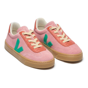 Veja - Veja x Jelly Mallow Kleine Volley Wildleder-Sneaker zum Schnüren | Rosa