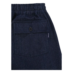 Kappy – Ermüdete Denim-Streifenhose | Indigo