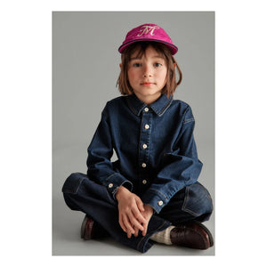 Mipounet - Love Denim Hemd | Dunkelblau