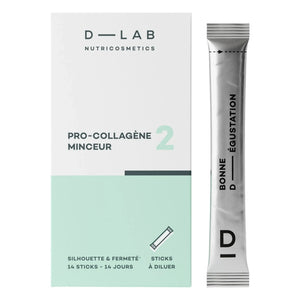 D-LAB NUTRICOSMETICS - Pro-Kollagen Abnehm-Pulver - 14 Sticks
