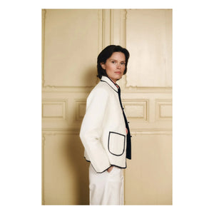 Maria de la Orden - Fittonia Baumwolljacke | Marineblau