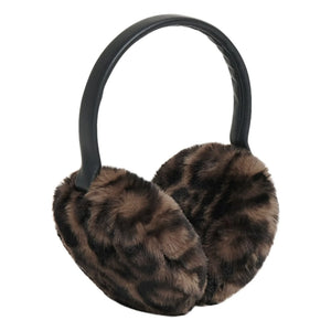 Apparis - Esme Leopard Kopfhörerband Recycelte Fasern | Braun