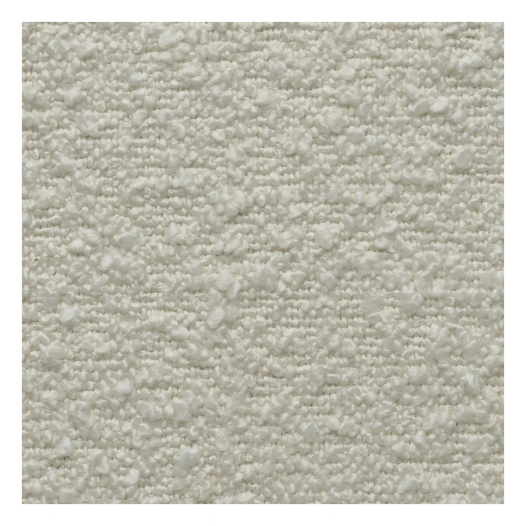 Panac Edition - Bellechasse Kaminsessel für 2 Personen, Bouclé - 120 cm | Gebrochenes Weiß