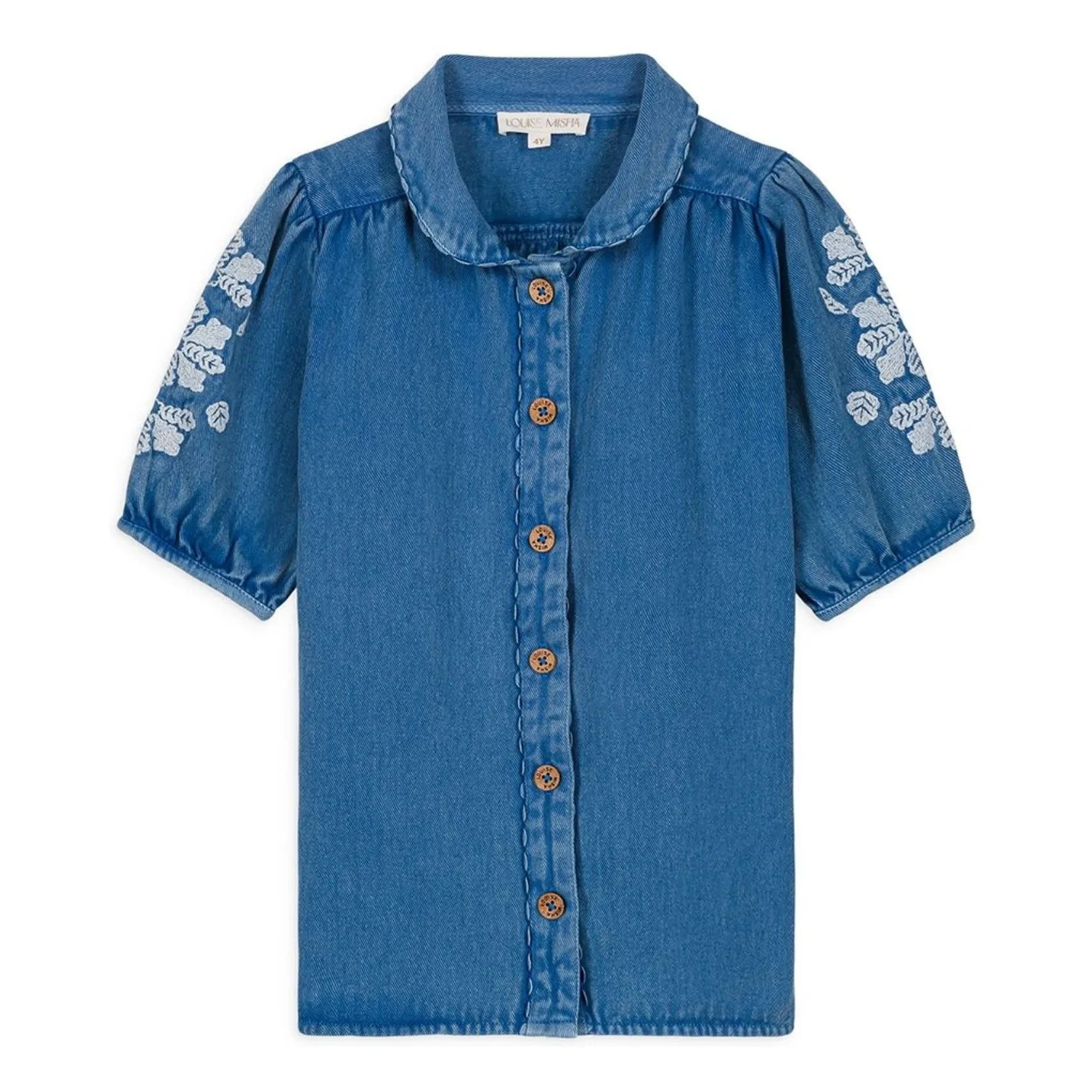 Louise Misha - Inala Kleid aus Bio-Baumwolldenim | Denim
