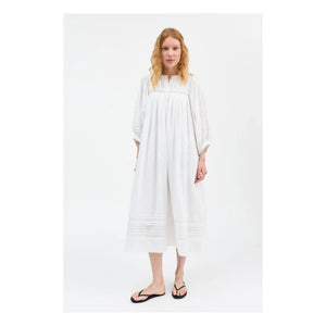 Skall Studio - Baumwollkleid Florentine | Weiß