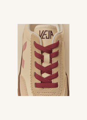 Veja - Kleine Volley Leder Sportschuhe - Veja x Bonpoint | Rosa