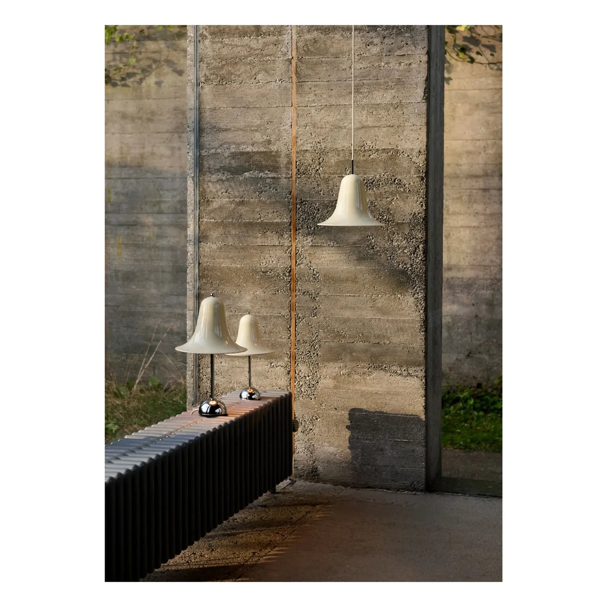 Verpan - Pantop tragbare Lampe | Creme