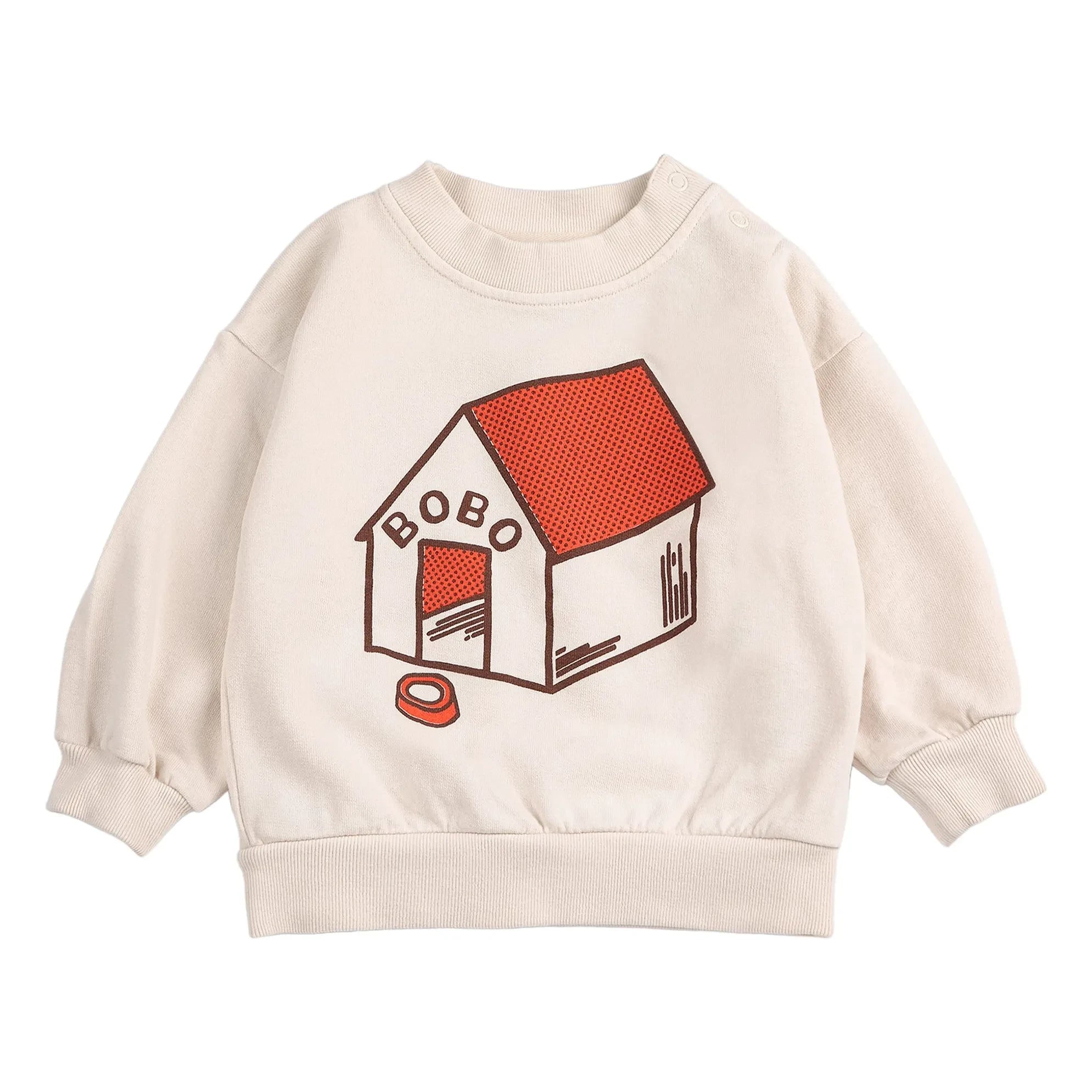 Bobo Choses - Baby Sweatshirt aus Bio-Baumwolle | Ecru