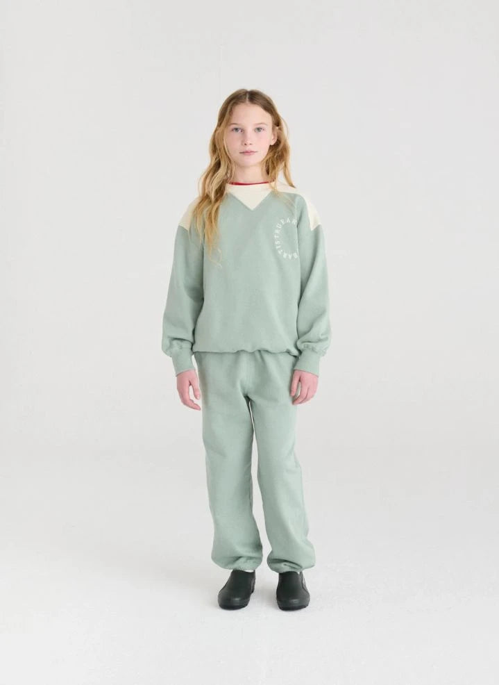 True Artist - Sweat N°14 Bio-Baumwolle | Mandelgrün