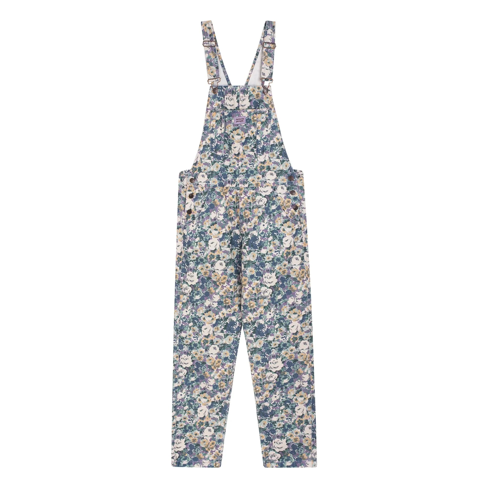 Favorite People - Mixtape Latzhose mit Blumenmuster - Damenkollektion | Mavi