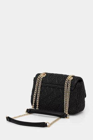 Valentino Bags kadın crossbody çanta, örgü dokulu OCARINA SUMMER
