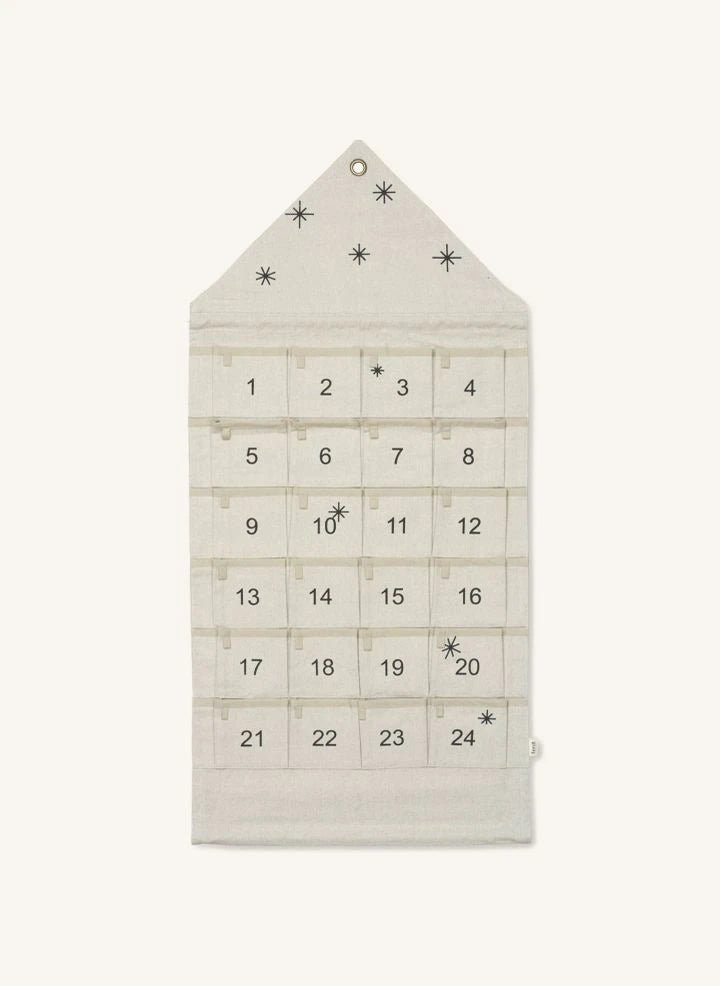Ferm Living - Adventskalender | Creme