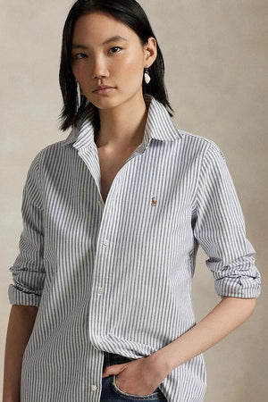Polo Ralph Lauren Damen Baumwolle Elasthan Bluse