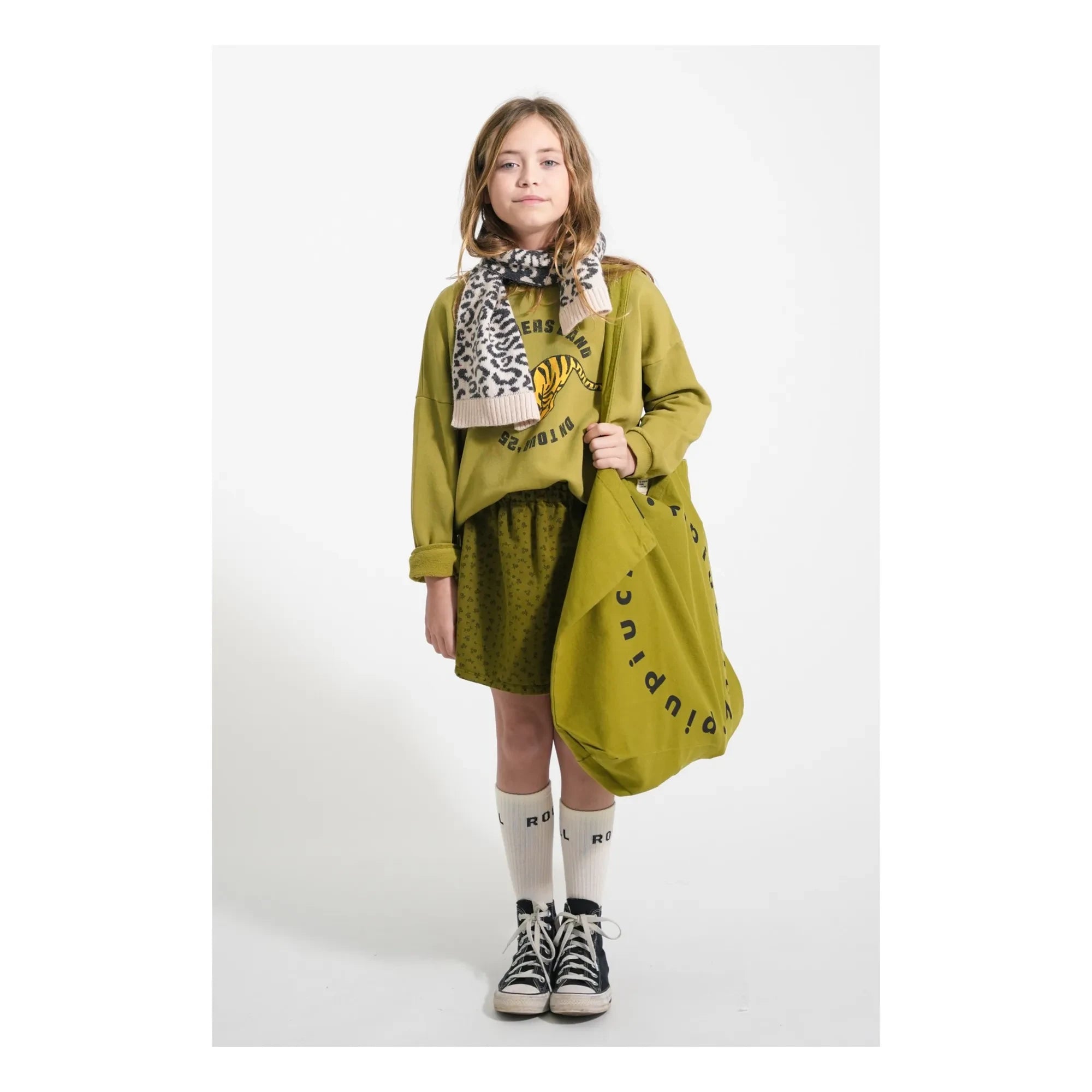 Piupiuchick – Tiger Sweat Bio-Baumwolle | Olive