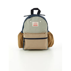Ocean&Ground - Buntes Block-Rucksack | Hellgrau