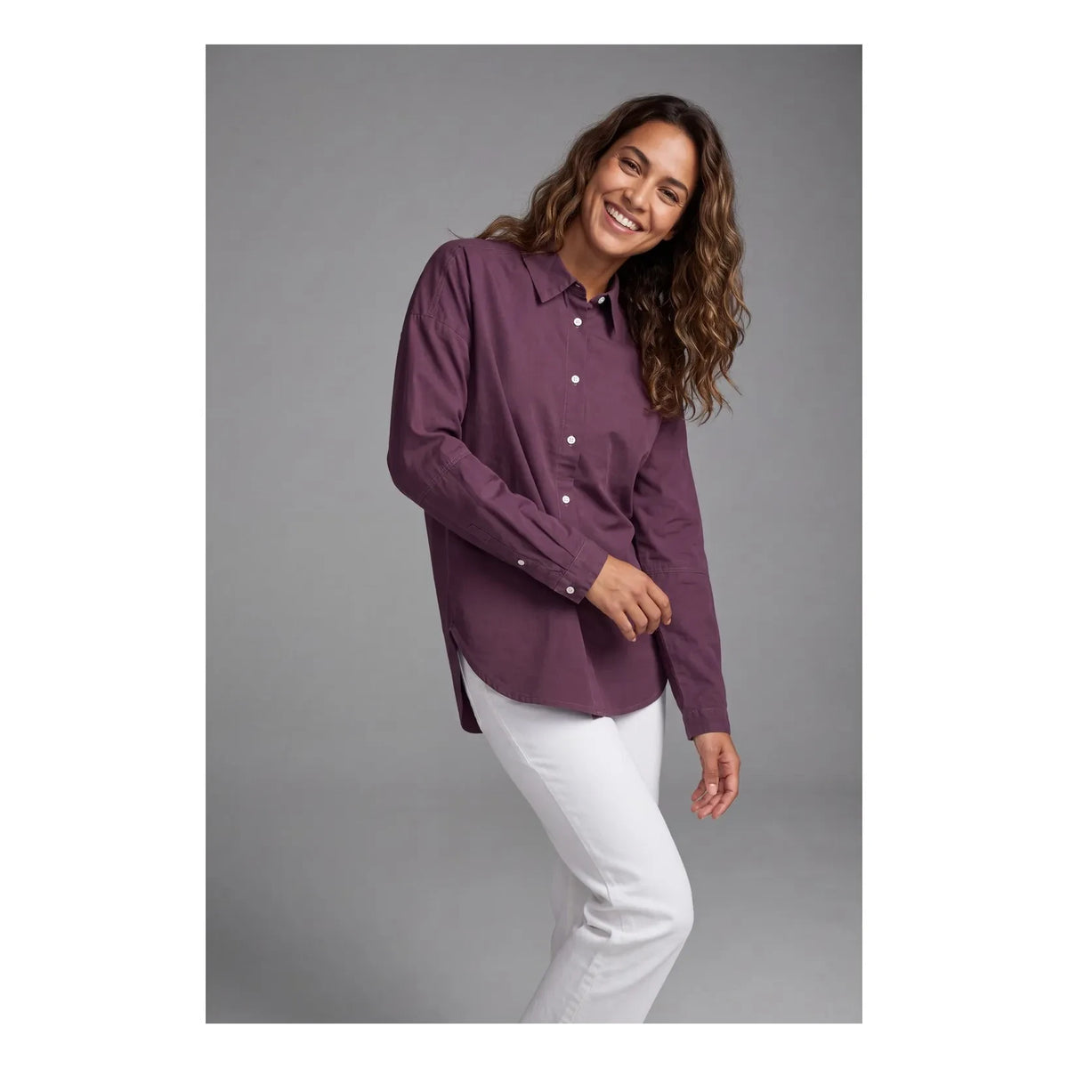 Hod - Ketty Poplin Bluse | Bordeaux