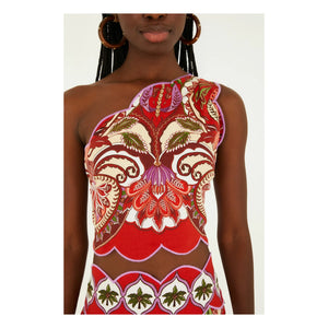 Farm Rio - Top Odara Lin | Rot