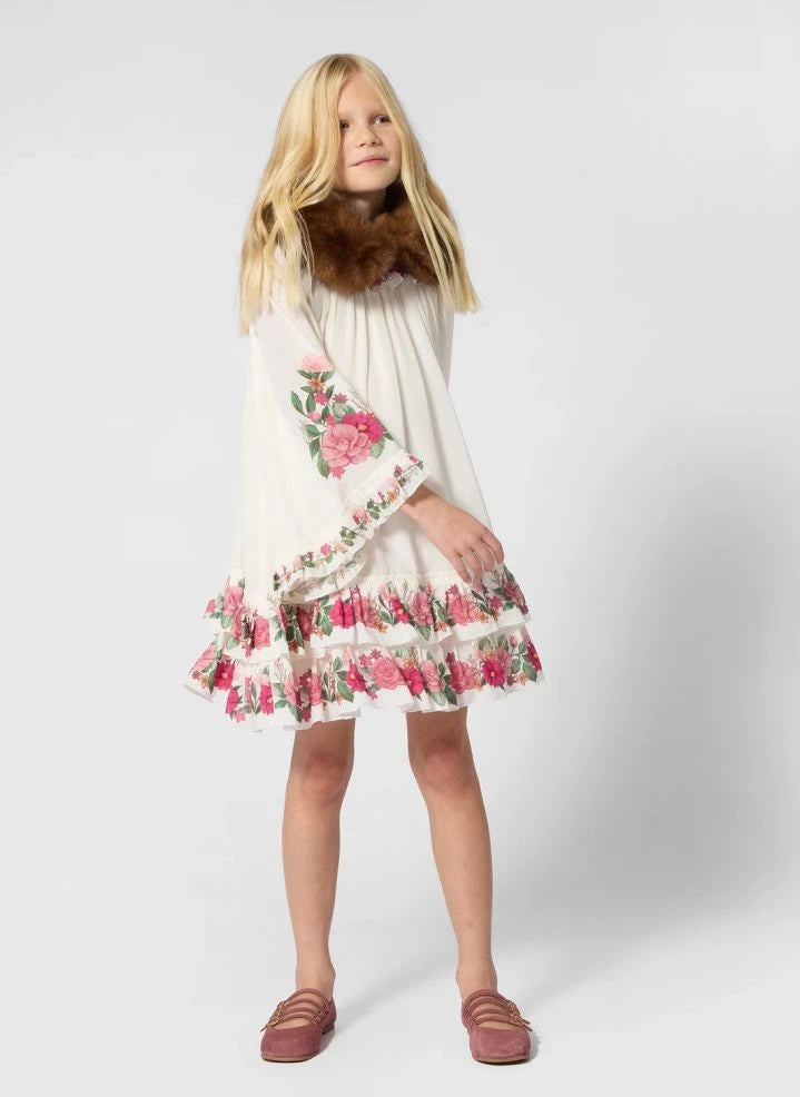 Chloé - Abnehmbarer Fleecekragen | Camel