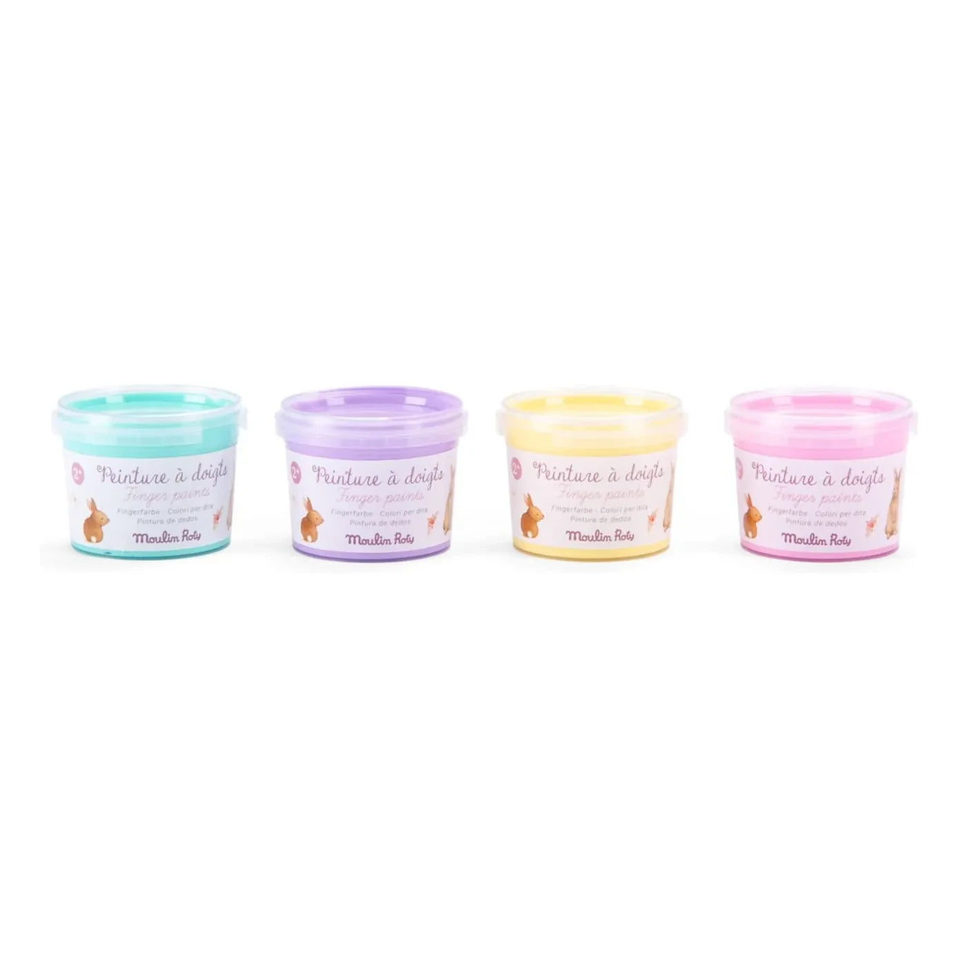 Moulin Roty - Pastell-Fingerfarben Les Rosalies