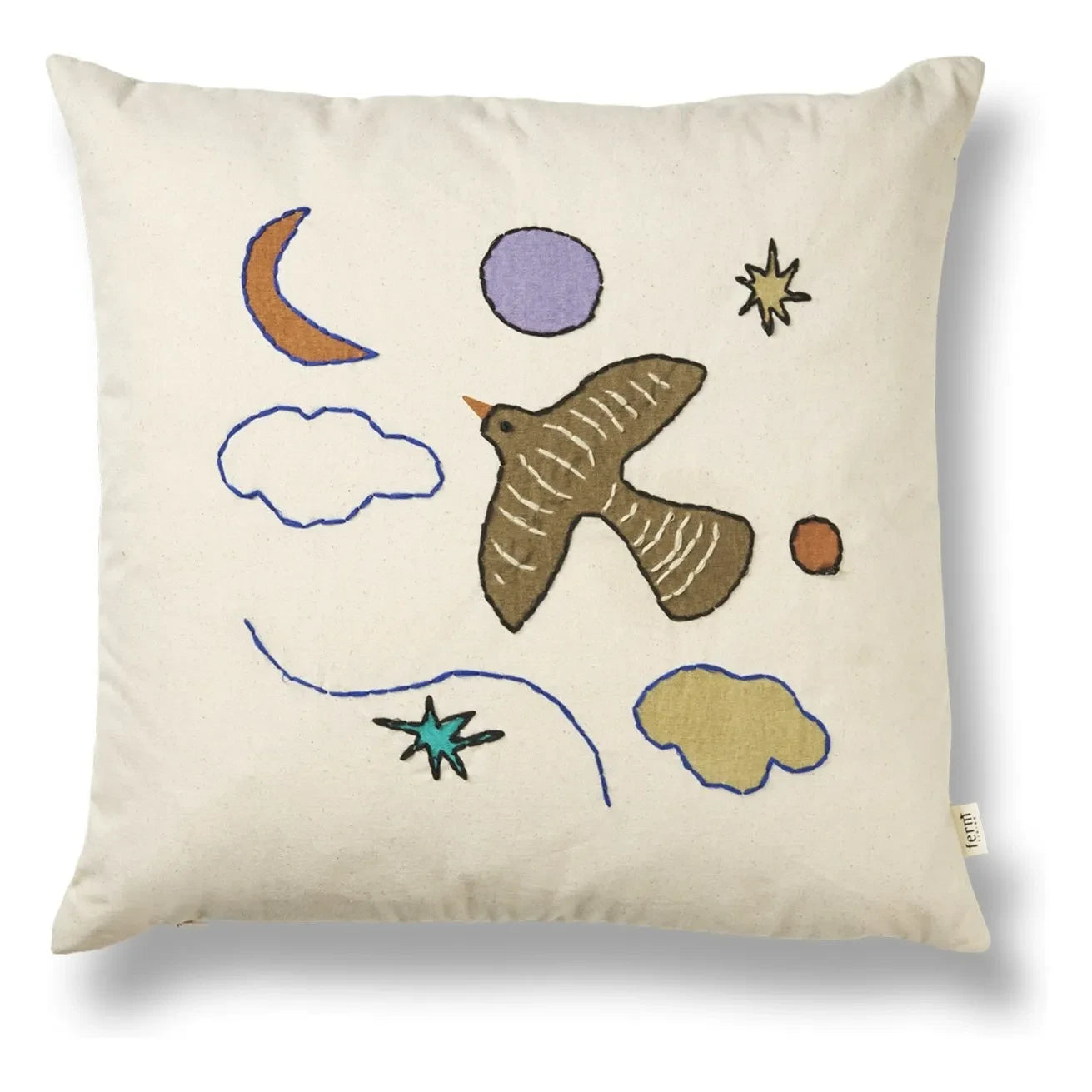 Ferm Living Kids - Naive Bird Kissen