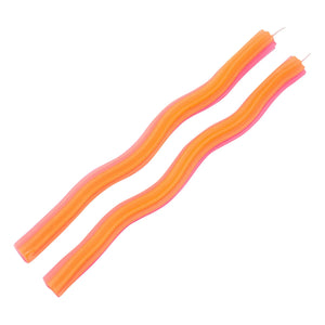 Lex Pott – Wiggle Candles – 2er-Set | Orange