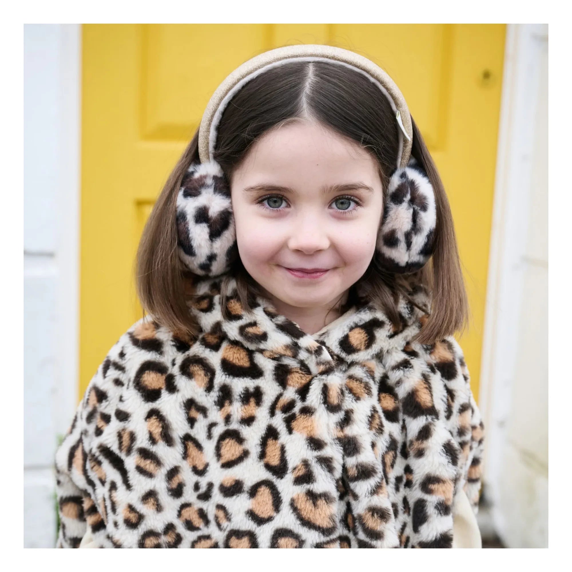 Rockahula Kids - Leoparden-Ohrenwärmer | Beige