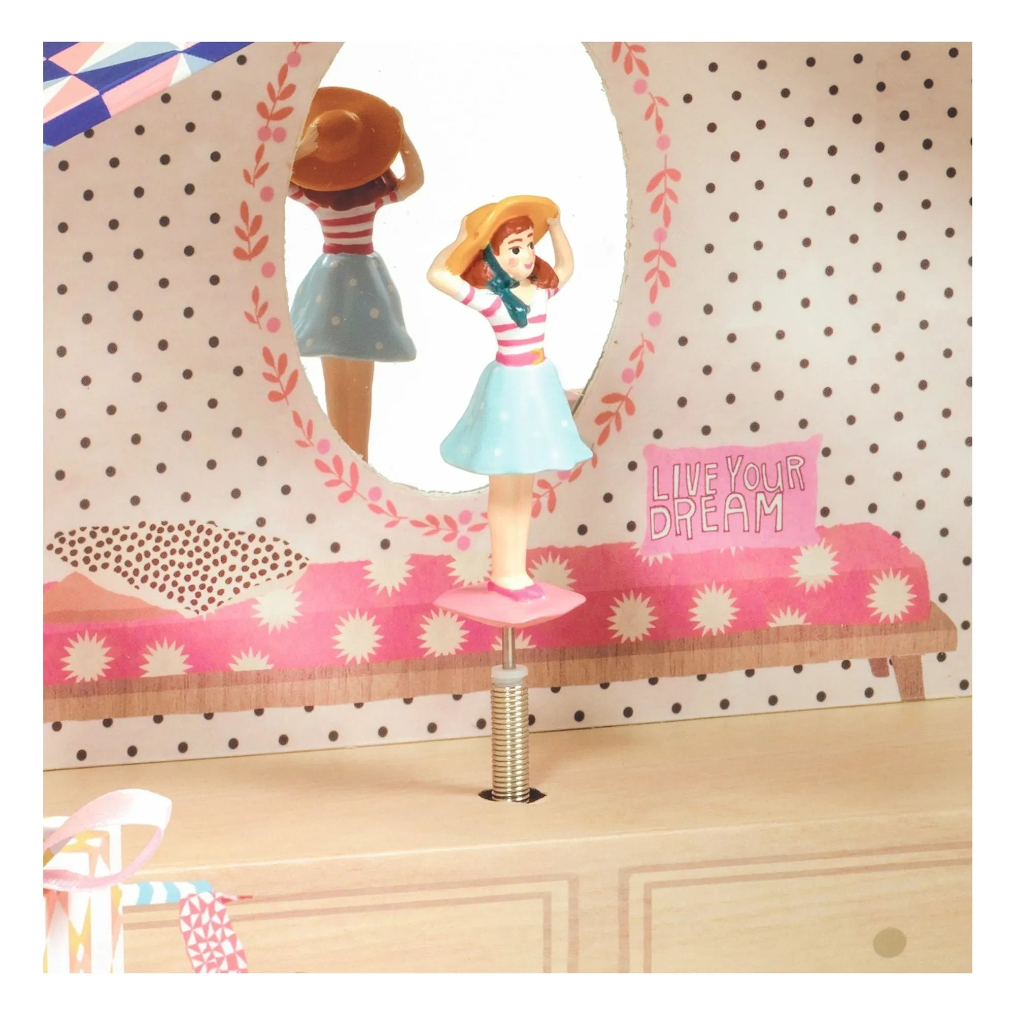 Djeco - Schmuckkästchen Tinou Shop | Rosa