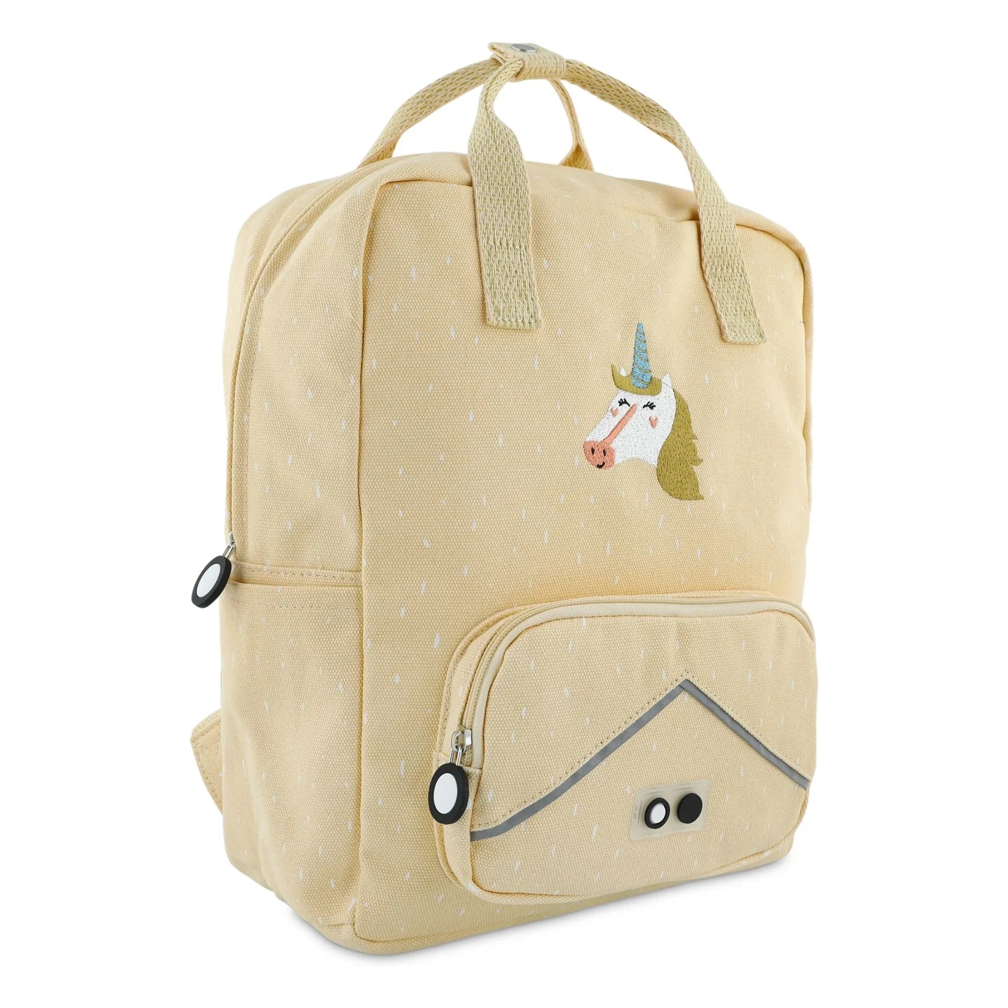 Trixie - Mrs Unicorn großer Rucksack | Blassgelb